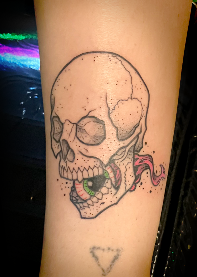 danny tattoo linework